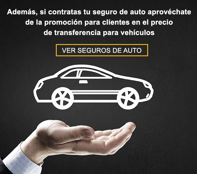Contratanto tu seguro de auto aprovéchate de la promoción en el precio de transferencia para vehiculos en Sanchis Asesores